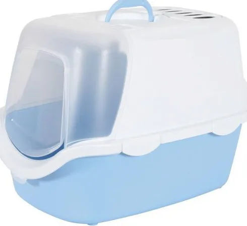 Zolux Kuweta kryta Cathy Easy Clean dla kota kolor niebieski