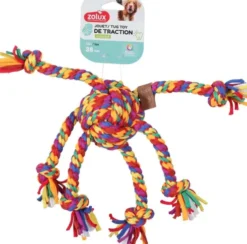 Zolux RAINBOW Sznur-Ośmiornica dla psa rozm. 38cm nr kat. 480736